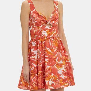 Alexis llda Floral Mini Dress Womens Size Small Resortwear Luxury Flowy Comfy